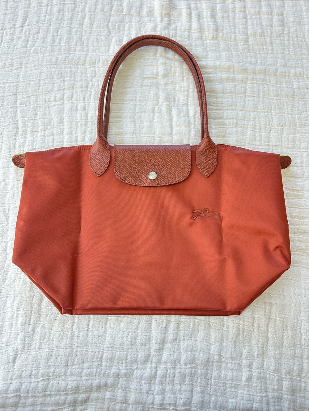Longchamp Le Pliage Tote Bag in Terracotta